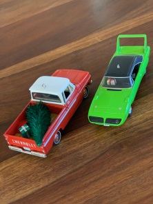 I always add to the cars and pick up truck collection for my son, Charlie.